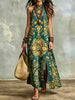 Leona | Elegant Boho Maxi Dress